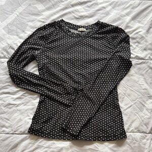 Free People Polka Dot Top
